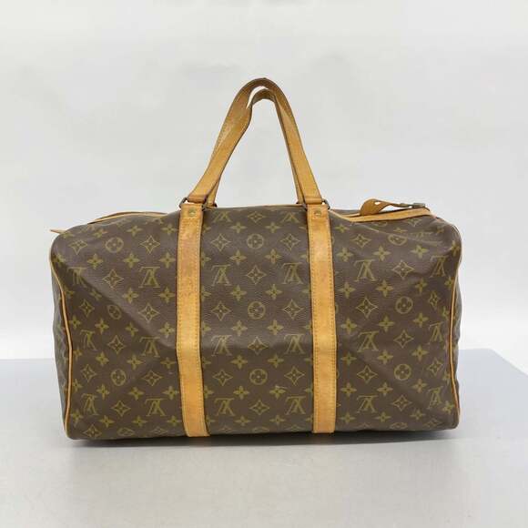 Louis Vuitton Bags - Boston Monogram Saxpool 45 M41624 Brown Men's & Women's - Picture 12 of 12